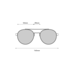 SPY sluneční brýle DECO  Matte Rose Gold