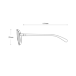 SPY sluneční brýle DECO  Matte Rose Gold