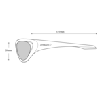 SPY sluneční brýle SCOOP 2 Matte Crystal