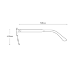 SPY sluneční brýle STOUT Navy